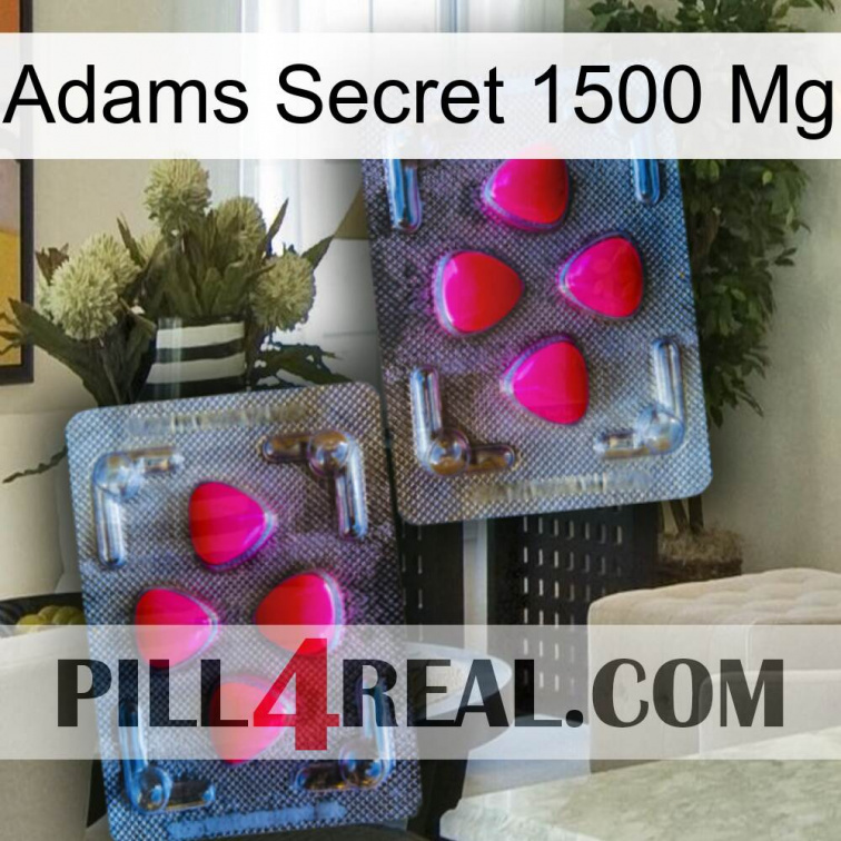 Adams Secret 1500 Mg 15